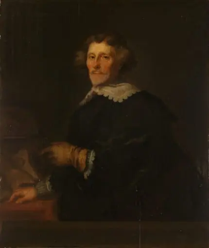 Portrait of Pieter Corneliszoon Hooft, Bailiff of Muiden, Historian and Poet, by Joachim von Sandrart the Elder