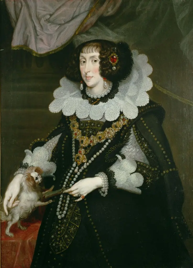 Portrait of the Archduchess Maria Anna of Austria, by Joachim von Sandrart the Elder