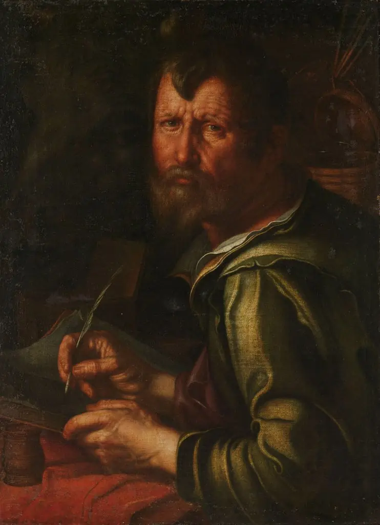 The Evangelist Saint Luke, by Joachim Wtewael