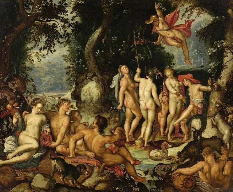 The Judgement of Paris, by Joachim Wtewael, oil, 1612