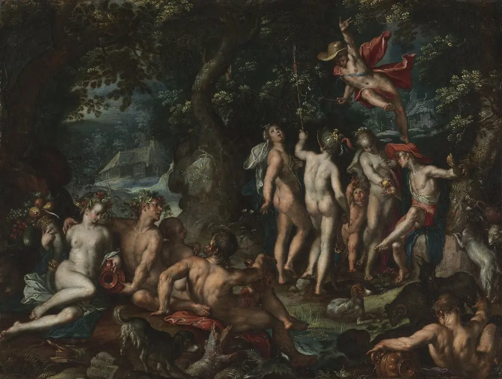 The Judgment of Paris, by Joachim Wtewael