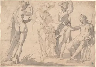The Judgment of Paris, by Joachim Wtewael