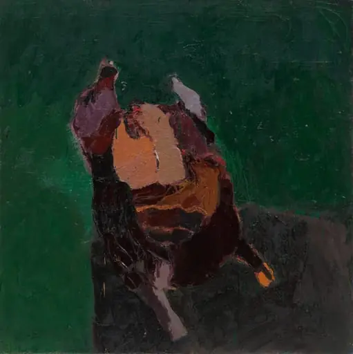 Untitled, by Joan Brown, 1959