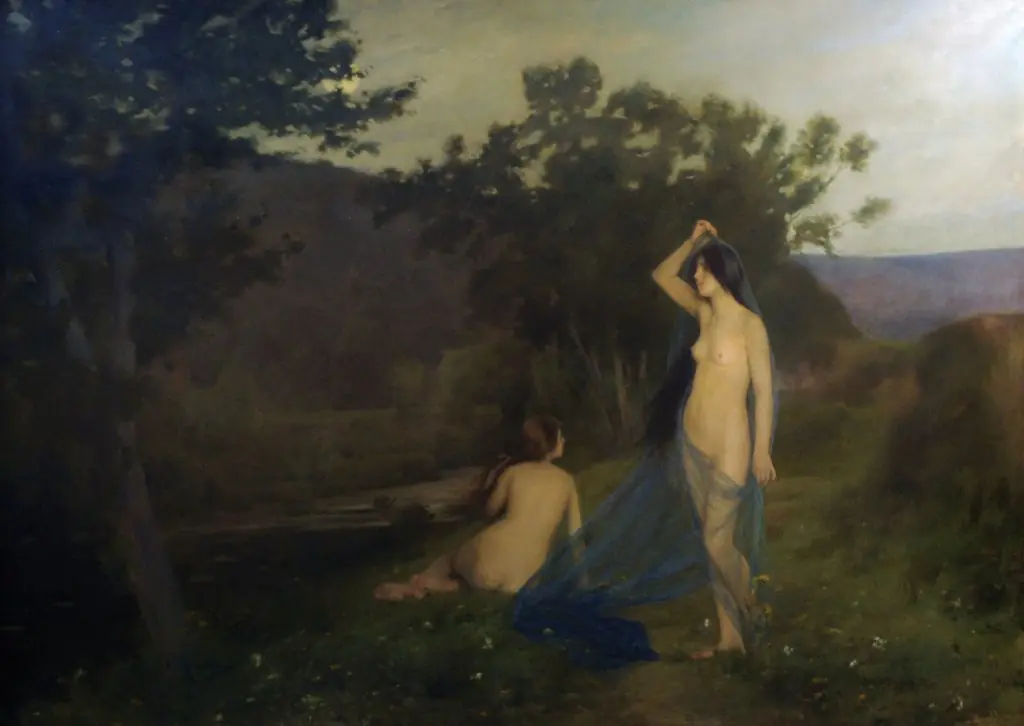 Las ninfas del ocaso, by Joan Brull Vinyoles