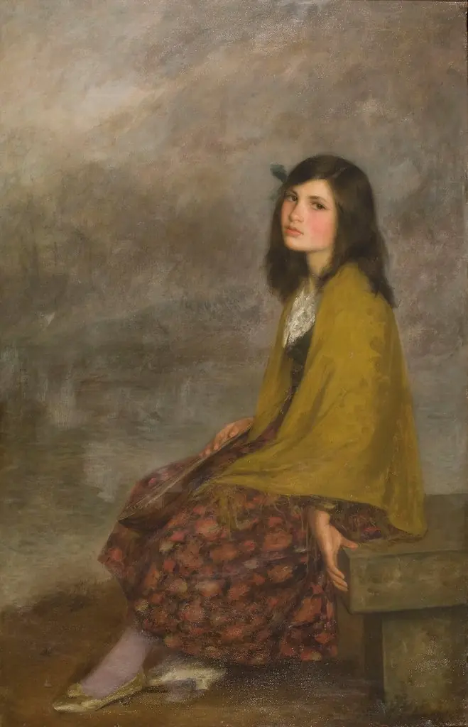 Portrait of a Girl, by Joan Brull Vinyoles
