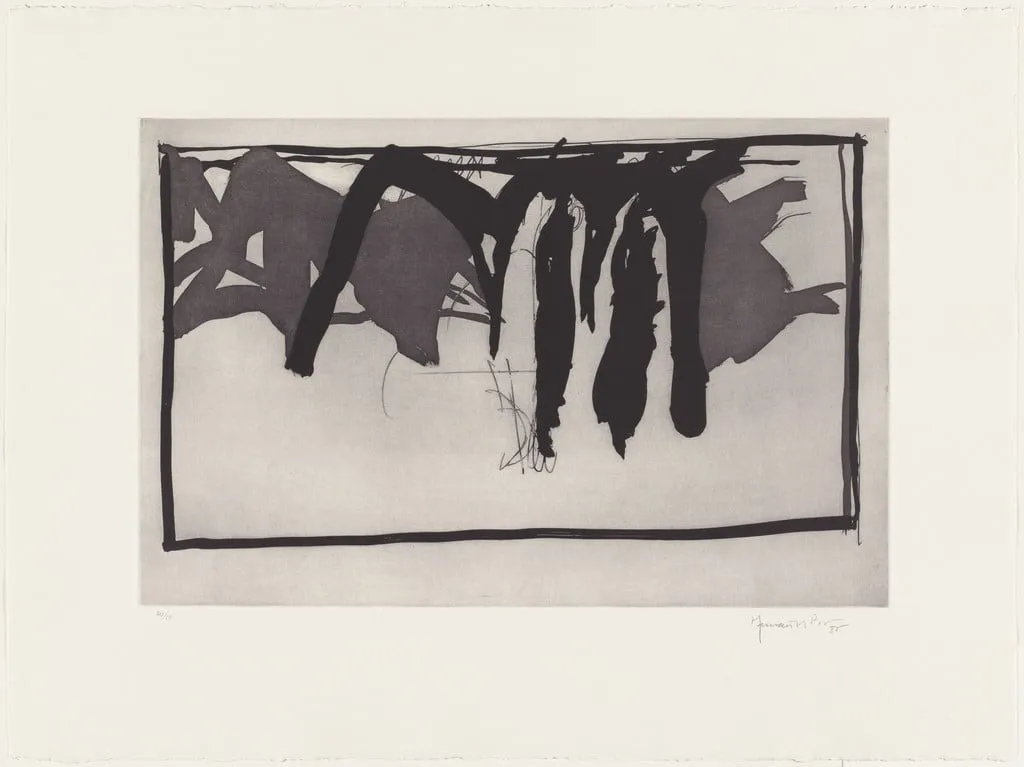 Untitled, by Joan Hernández Pijuan, ink, 1985