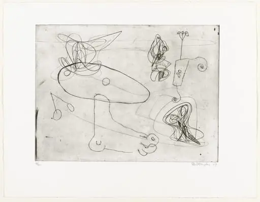 Untitled, by Joan Miró Stanley William Hayter