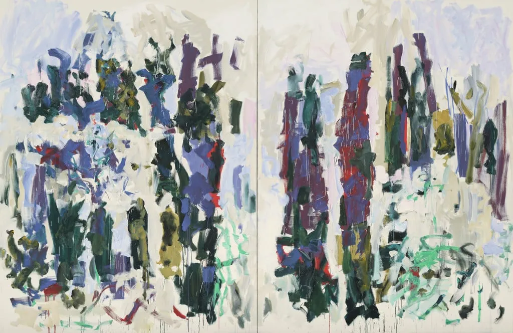 Untitled, by Joan Mitchell, oil, 1990