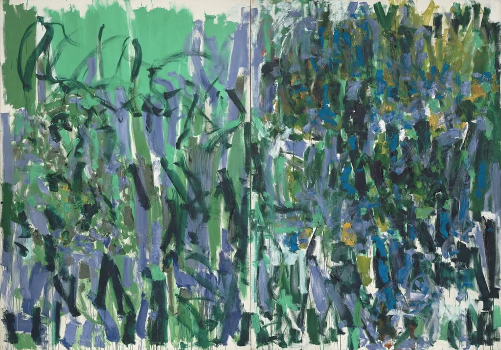 Untitled, by Joan Mitchell, oil, 1976