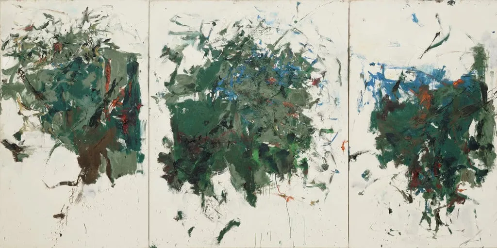 Untitled, by Joan Mitchell, oil, 1963