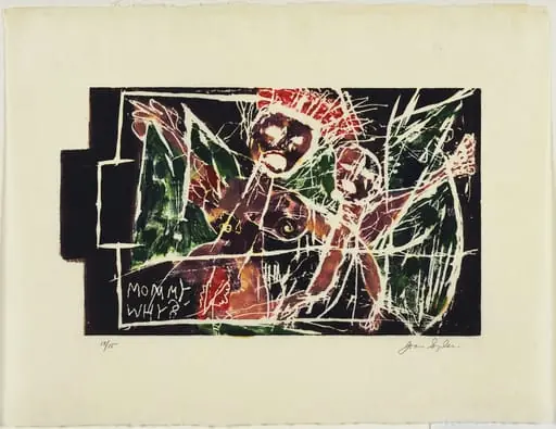 Untitled, by Joan Snyder