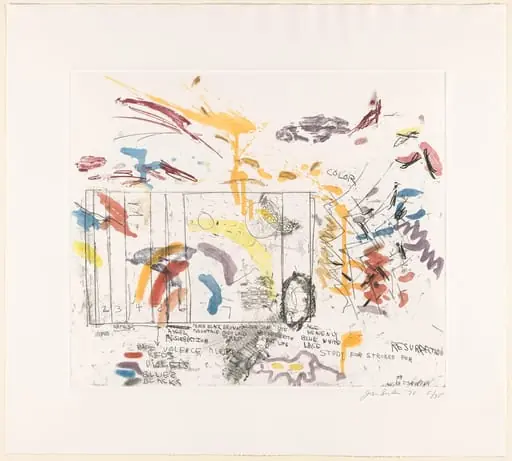 Untitled, by Joan Snyder