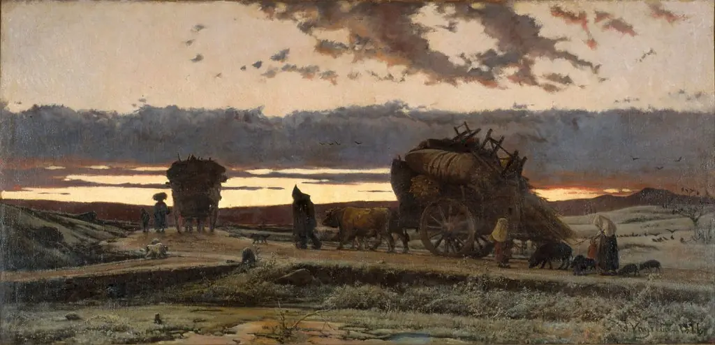 Sorrow, by Joaquim Vayreda i Vila