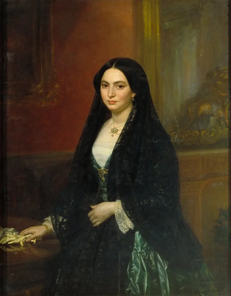 Portrait of Senyora Espalter, by Joaquín Espalter y Rull
