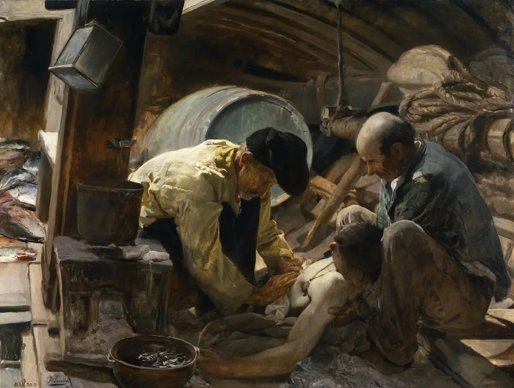 And They Still Say Fish is Expensive!, by Joaquín Sorolla