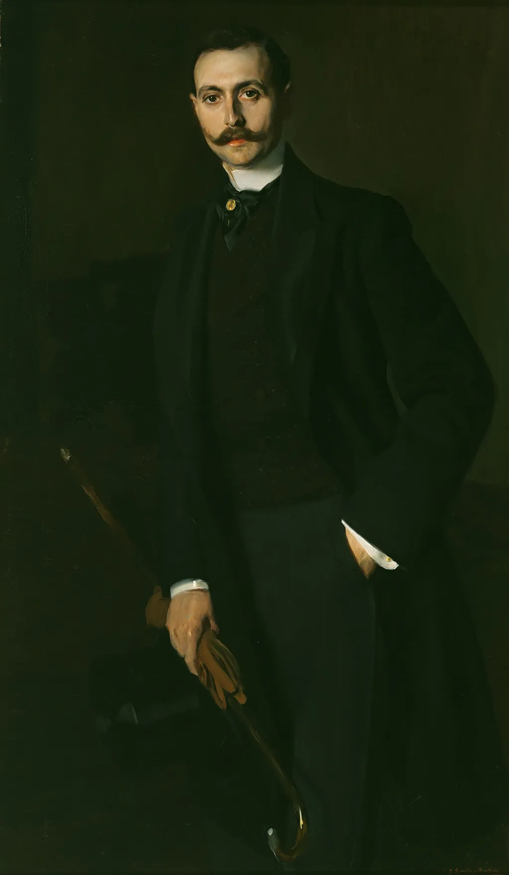 Aureliano de Beruete y Moret, Jr., by Joaquín Sorolla, oil, 1902