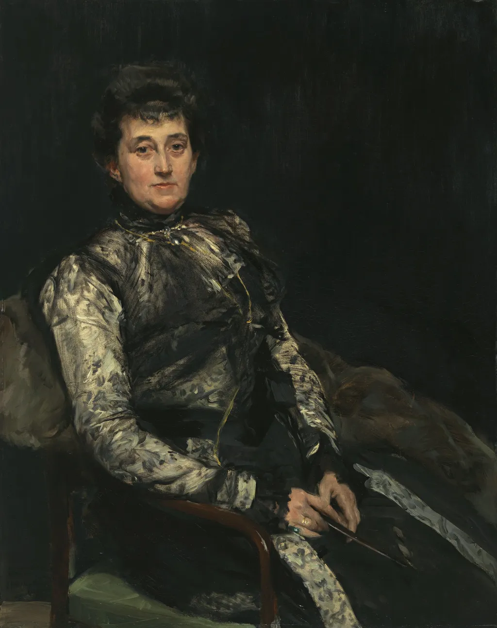 María Teresa Moret, by Joaquín Sorolla, oil, 1901
