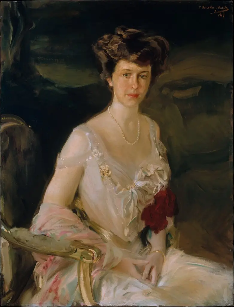 Mrs. Winthrop W. Aldrich (Harriet Alexander, 1888–1972), by Joaquín Sorolla