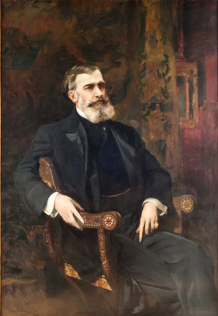 Portrait of José Prudencio Guerrico, by Joaquín Sorolla