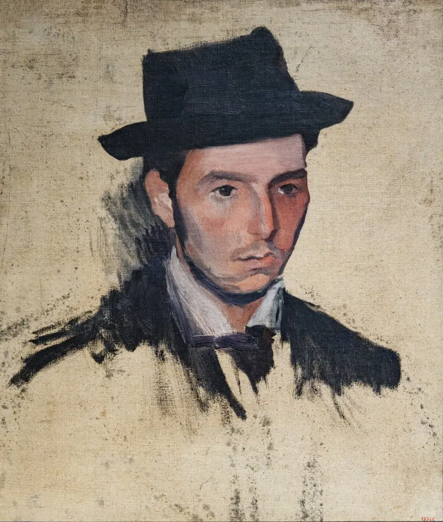 Portrait of Josep Pijoan, by Joaquín Torres-García