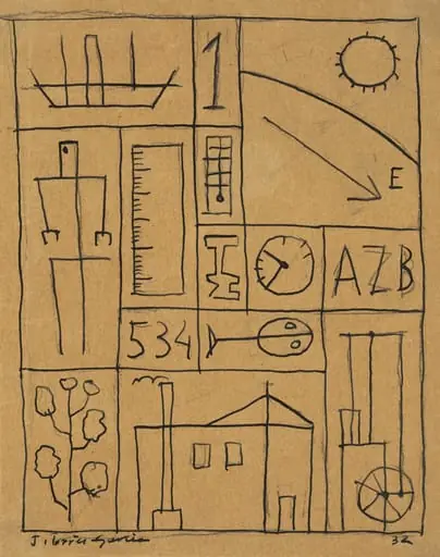 Untitled, by Joaquín Torres-García