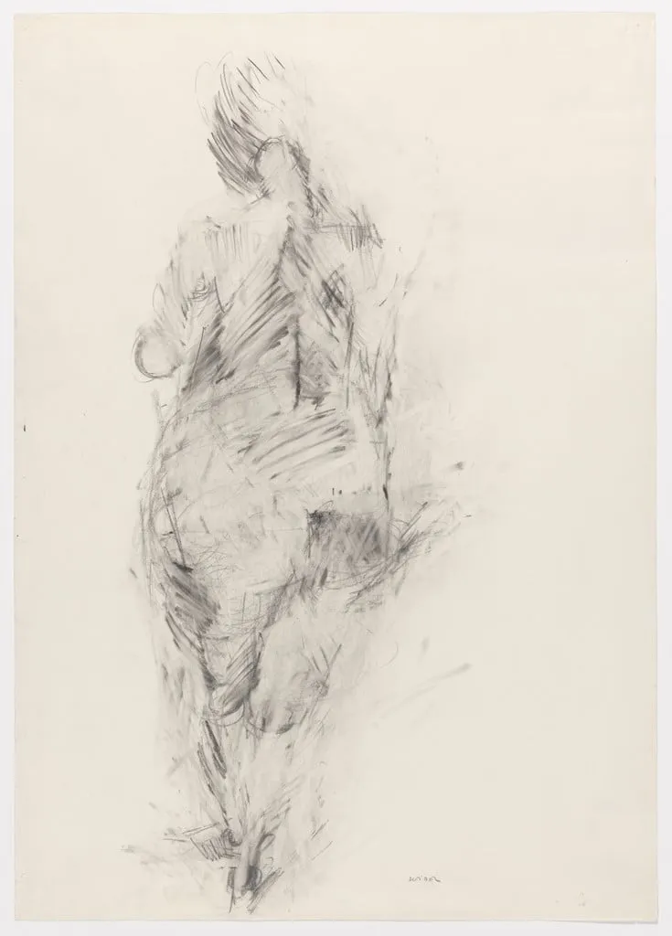 Untitled, by Jochen Seidel, graphite, 1961
