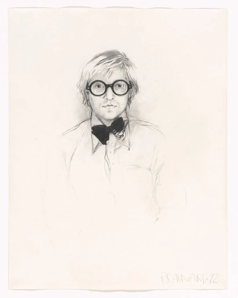 Untitled, by Joe Brainard, graphite, 1972