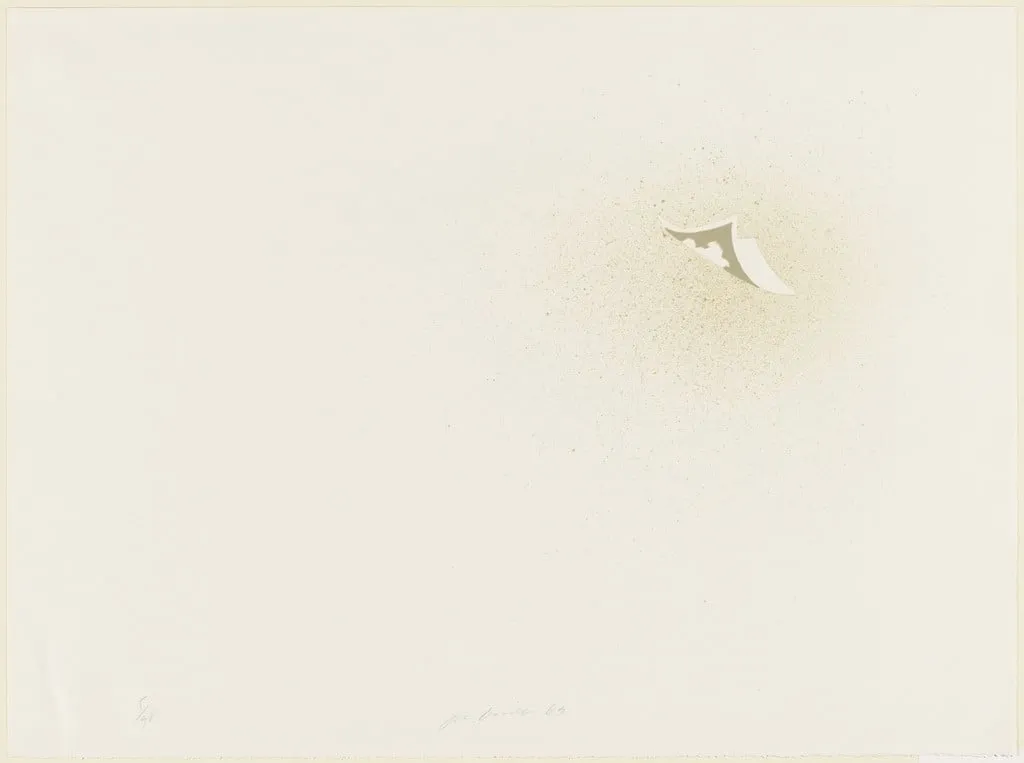 Untitled, by Joe Goode, ink, 1969
