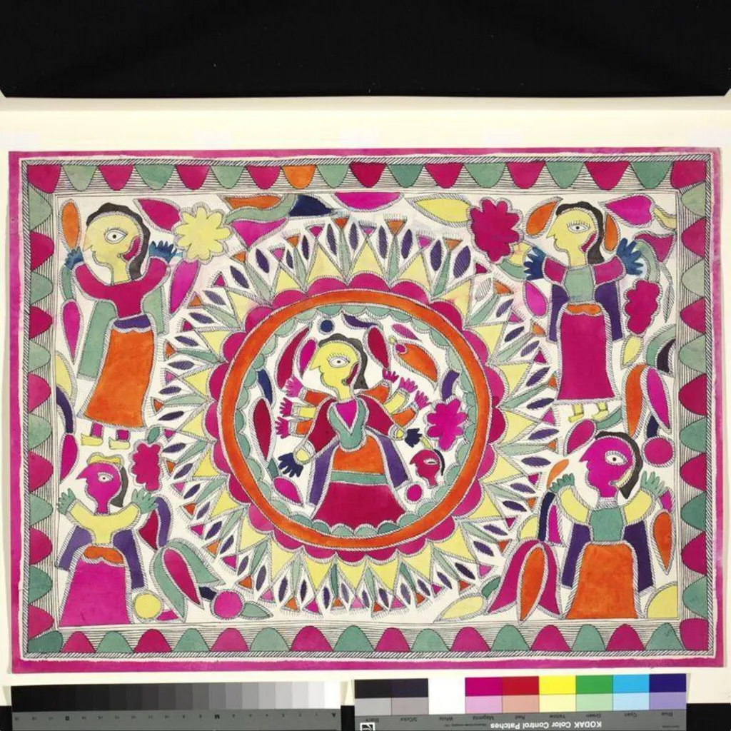 Untitled, by Jogmaya Devi, paint, 23