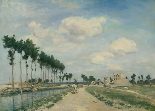 The Towpath, by Johan Barthold Jongkind
