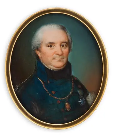 Luotsipäällikkö G. A. Lejonancker, by Johan Carl Frederik Viertel