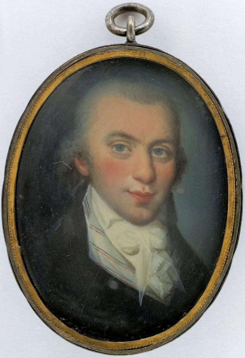 Nuoren miehen muotokuva, by Johan Carl Frederik Viertel, unspecified