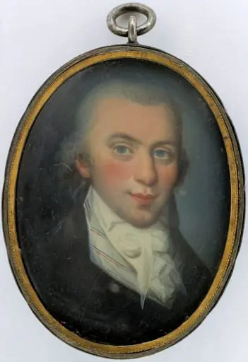Nuoren miehen muotokuva, by Johan Carl Frederik Viertel