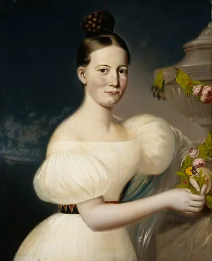 Eva Törngrenin muotokuva, by Johan Erik Lindh
