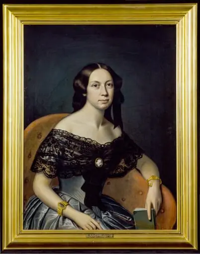 Hedvig Ulrika Wilhelmina Tschepurnov s. Federley, by Johan Erik Lindh