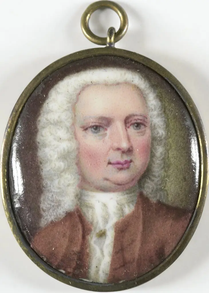 Portrait of an unknown man, by Johan Graham