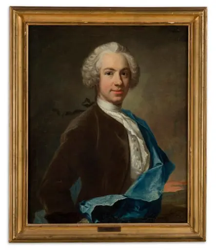 Kanslianeuvos Carl Fredrik Eckleff, by Johan Henrik Scheffel