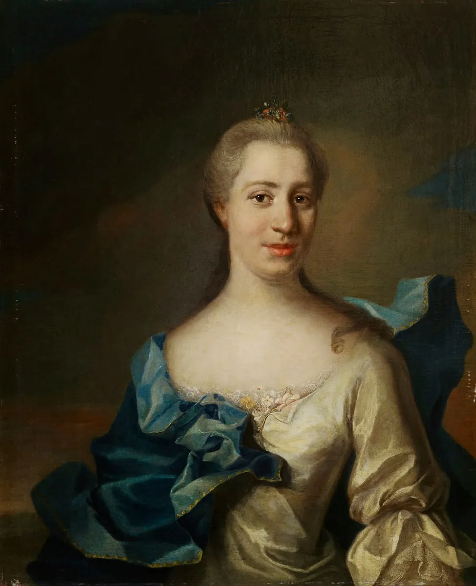 Maria Charlotta Silfverstjerna, by Johan Henrik Scheffel, unspecified, 1740