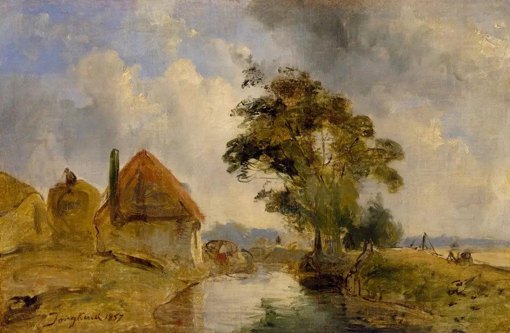 Environs of Breda, by Johan Jongkind