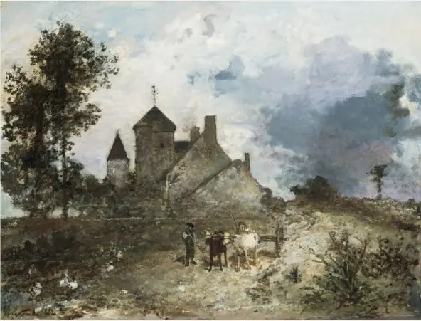 Le Chautay (Nièvre), by Johan Jongkind