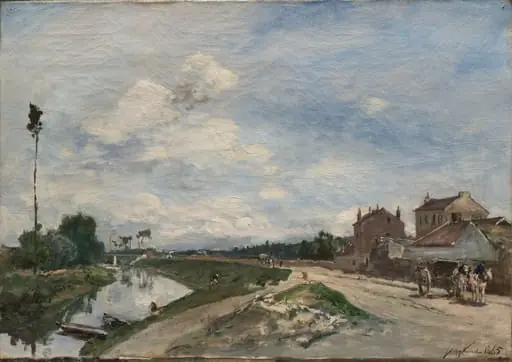 The Seine at Bas-Meudon, by Johan Jongkind