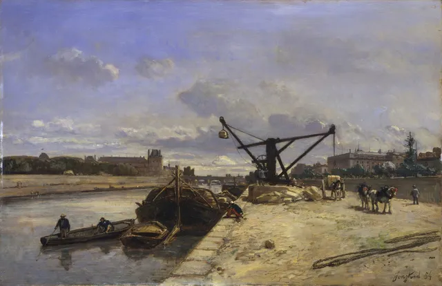 View from the Quai d'Orsay — Johan Jongkind