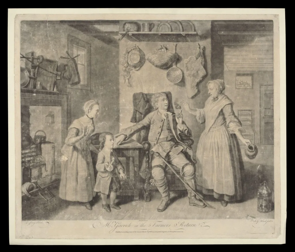 H Beard Print Collection, by Johan Joseph Zoffany, 1