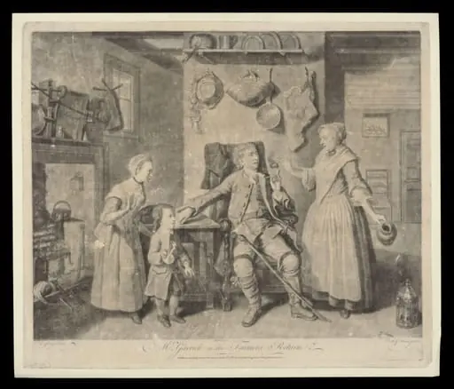 H Beard Print Collection, by Johan Joseph Zoffany