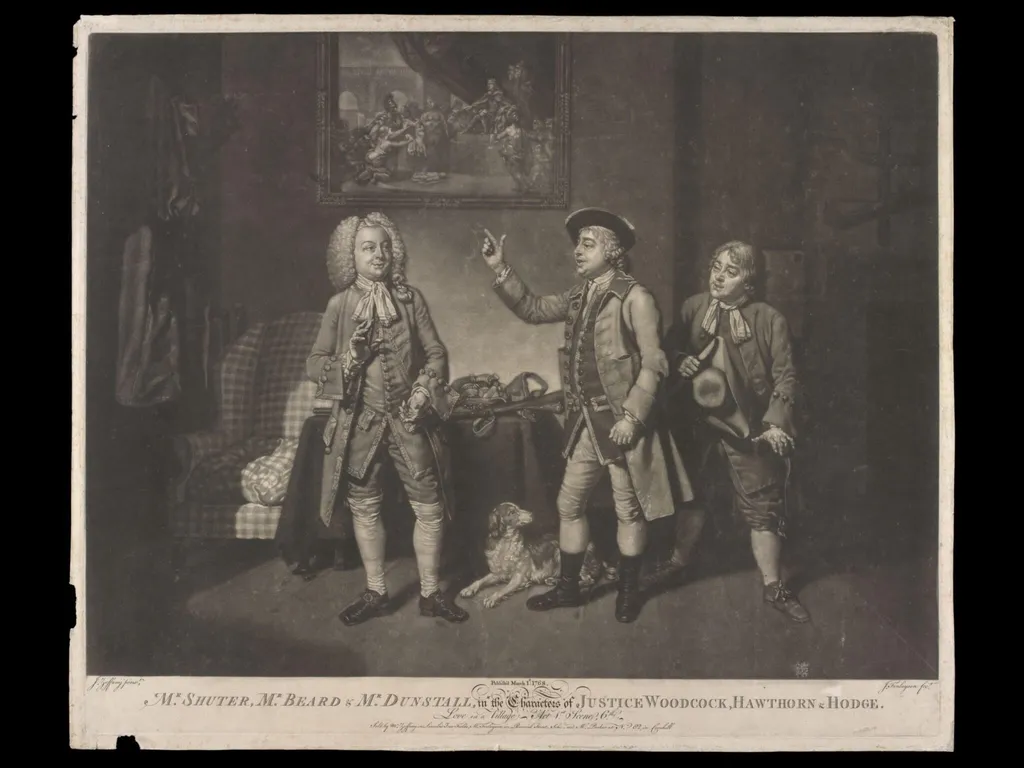 H Beard Print Collection, by Johan Joseph Zoffany, 1