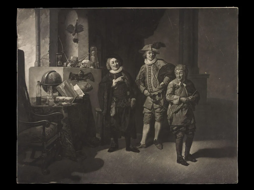 H Beard Print Collection, by Johan Joseph Zoffany, 1850