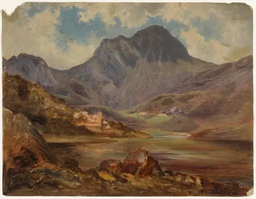 Alppijärvi Baijerissa, by Johan Knutson
