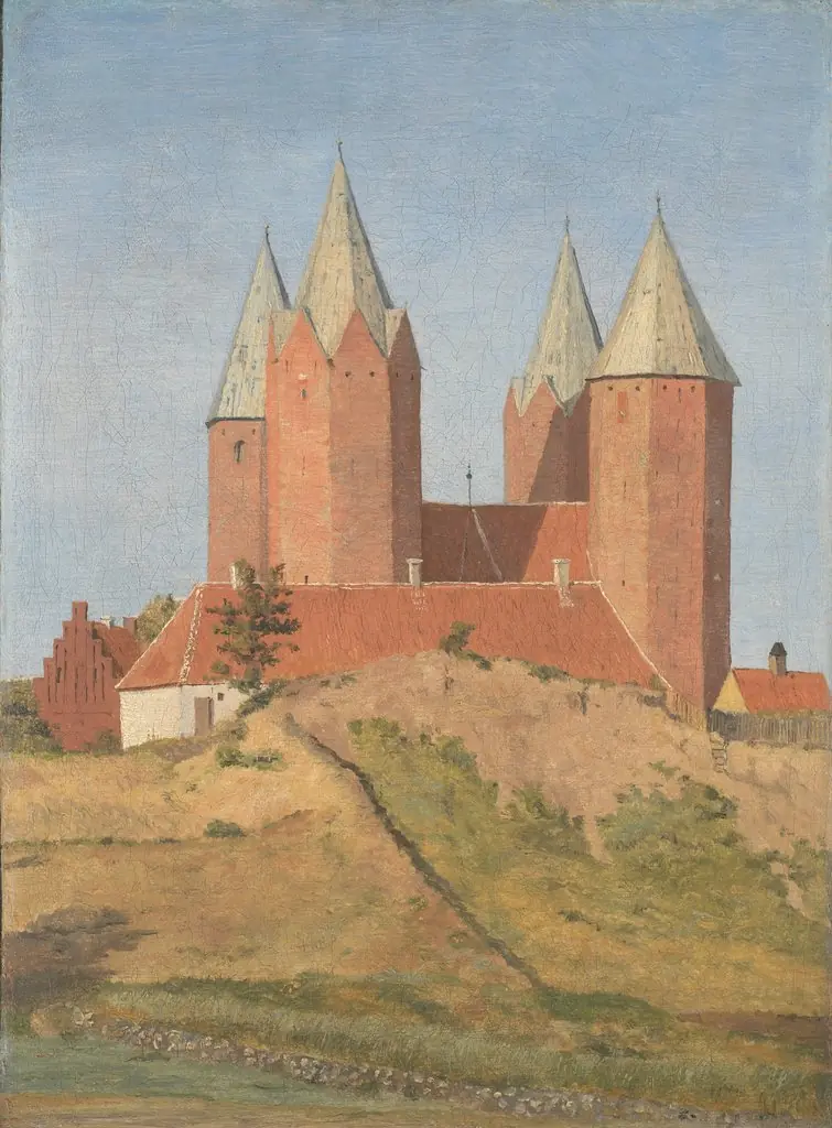 Kalundborg Church, by Johan Lundbye