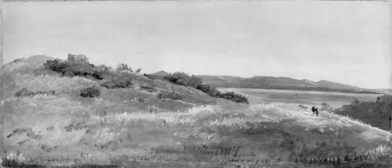 View near Ørkesholm, Zealand, by Johan Lundbye