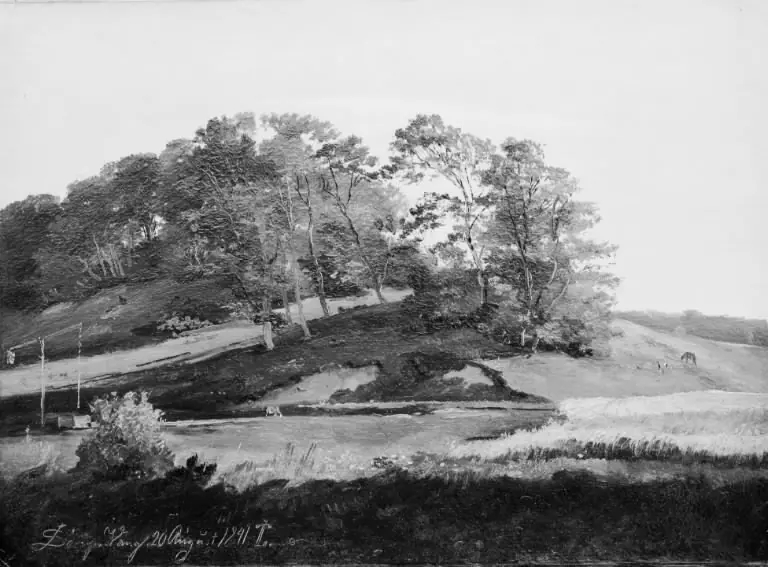 Wooded Hills at Sørupvang, by Johan Lundbye